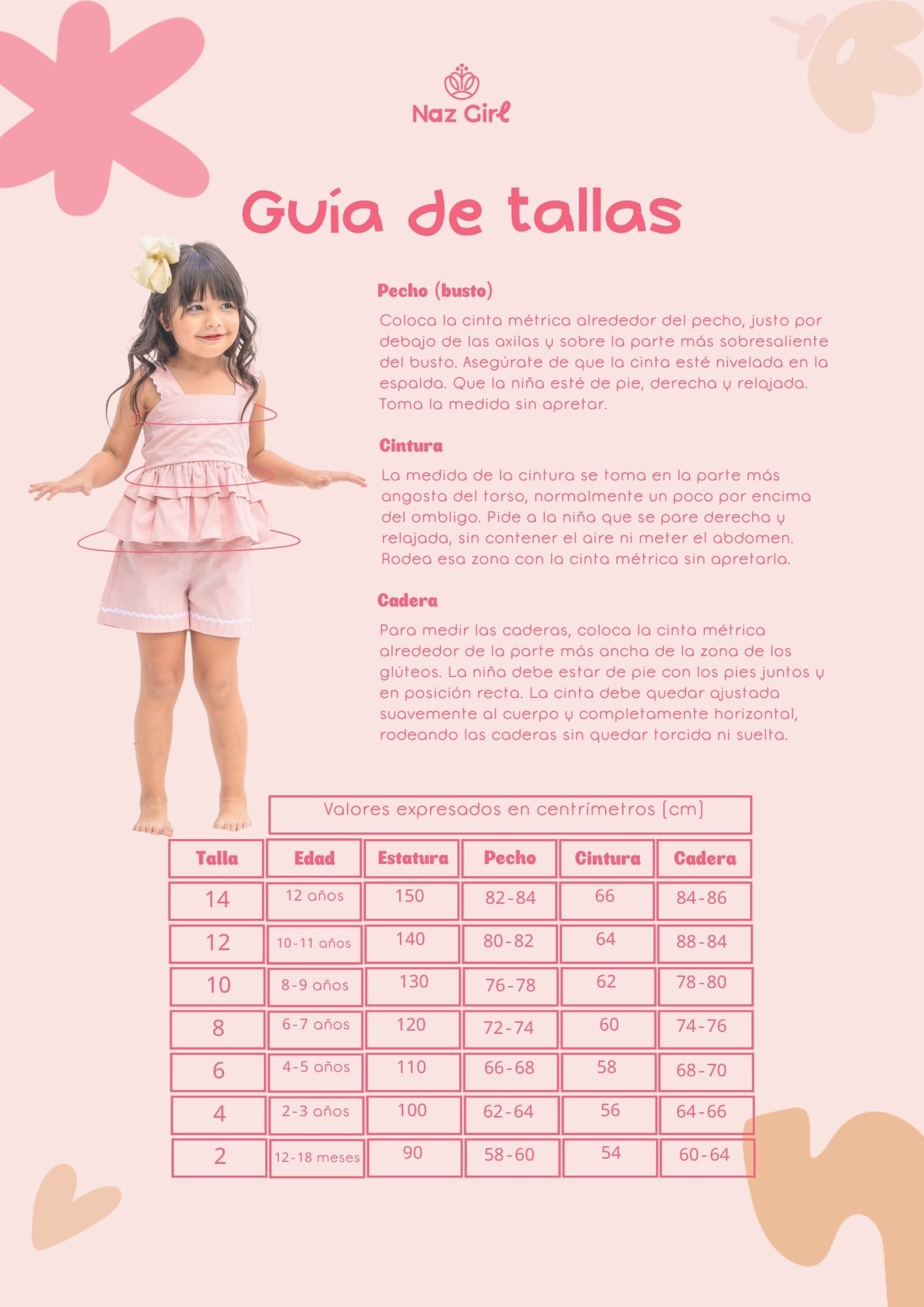 Guía de tallas