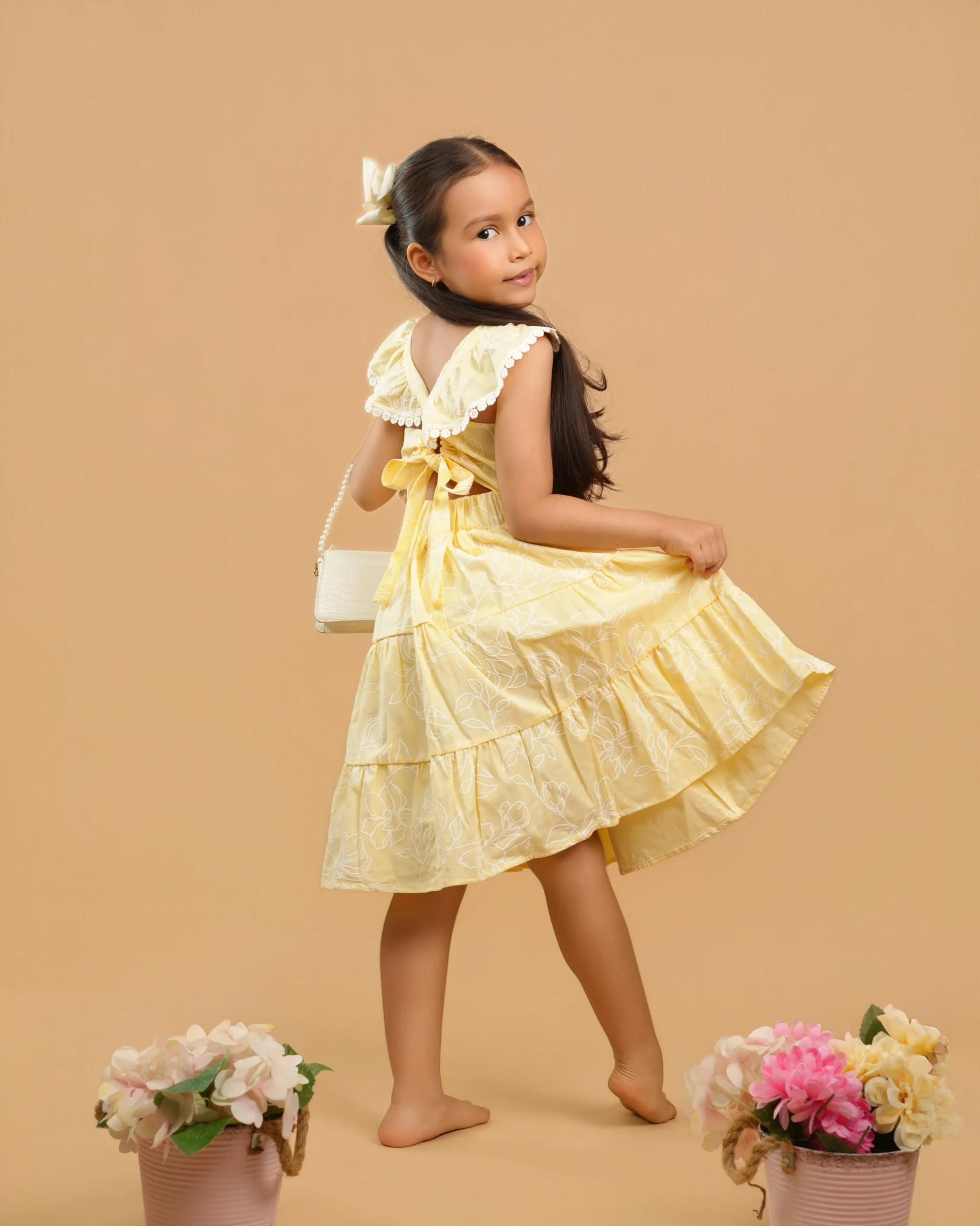 Vestido Emma Amarillo - Imagen 2
